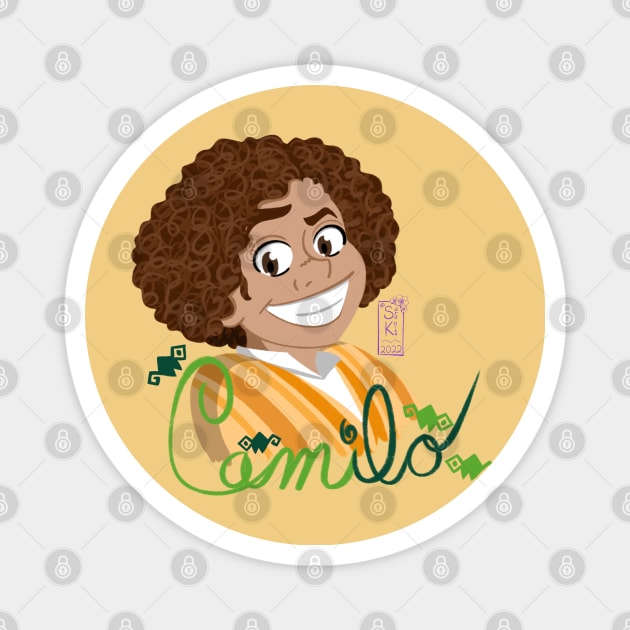 Camilo Magnet by Sara Knite